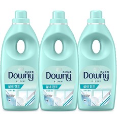 2020 다우니 엑스퍼트 실내건조 초고농축 섬유유연제 본품, 1.05L, 3개
