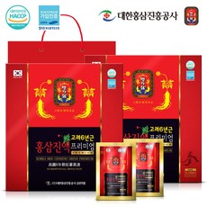 명기삼 고려6년근 홍삼진액 프리미엄 + 쇼핑백, 70ml, 60개입