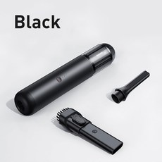샤오미 차량 무선 청소기 미니 Baseus-15000Pa 휴대용 핸드 헬드 자동차 진공 청소기 LED 조명 장착 가정용 PC 청소용, 이스라엘, Black