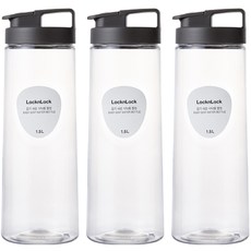 락앤락 잡기쉬운 물병 3p, 그레이, 1500ml