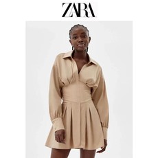 퓨어 셔츠 ZARA 자라 여성 원피스
