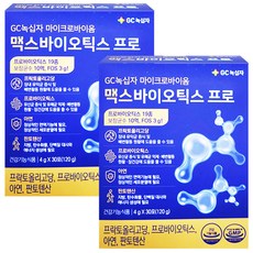 GC녹십자 마이크로바이옴 맥스 바이오틱스 프로 4g 30포입, 2개