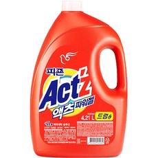 액츠 파워젤 드럼용 액상세제 본품, 4.21L, 1개