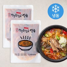 교동전선생 얼큰소고기국밥 2팩, 1000g, 1개