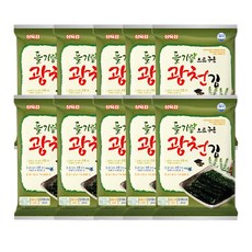 광천 들기름으로 구운 전장김 20g 10봉, 30봉