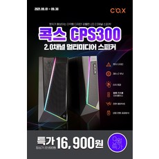 COX CPS300 2.0 채널 멀티미디어 스피커