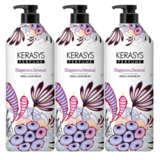케라시스 엘레강스 앤 센슈얼 퍼퓸 샴푸, 980ml, 3개