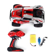 rc카 car 자동차 112 rc 2wd rc 35kmh 고속 오프로드 레이싱 라디오 컨트롤 차량 2.4ghz 크롤러 전기 몬스터 트럭 장난감, 빨간색