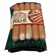 [코스트코]동원 캠핑&통그릴 껍질이 없어 부드러운 부어스트500g-3개 후랑크소시지, 0개