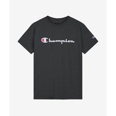 [US]클래식 저지 챔피온 로고 그래픽 티셔츠 (차콜헤더) [US]Classic Jersey 챔피온 Logo Graphic T-Shirts
