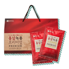 종근당건강 홍삼녹용즙 프리미엄, 1500ml, 20개