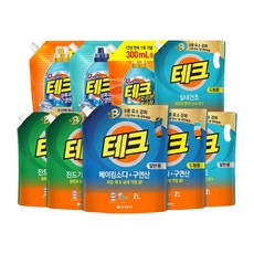 테크 세탁세제 리필 2L best 모음 베이킹+구연산 진드기제거 실내건조 특유취 세탁조 등, 세탁조오염원인제거 리필2L 일반
