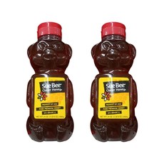 Sue Bee 수비 클로버 허니 꿀 곰돌이 모양 Clover Honey bear shape 680g, 2팩