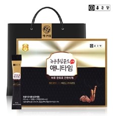종근당 녹용홍삼 애니타임 골드 스틱 10ml 30포 부모님선물 효도선물
