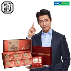 한삼인 [농협홍삼 한삼인] 홍삼녹용진액_60mlX30포_1세트 +쇼핑백, 상세 설명 참조, 단일옵션