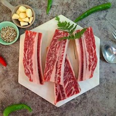 우대갈비 초이스등급 2kg, 숏커팅 14~16cm