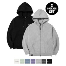 GROOVE RHYME [패키지] BASIC LOGO EMB HOOD ZIP-UP [LRPWCTZ341M]