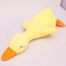 해솔 오리 동물 모찌 인형 쿠션, 옐로우