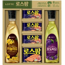 로스팜 프리미엄 3호 햄 오일세트 추석 설 선물세트, 1세트