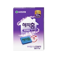 해피홈 유한양행 파워매트 벌레약 리필 72p, 1개