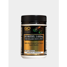 고 헬씨(뉴질랜드) 초록입홍합 2 600mg 180정 Go Healthy MUSSEL 2 600mg 180 caps, 1개, 기본