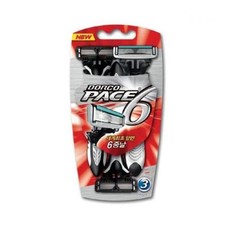 제이큐 도루코 면도용품 날면도기 페이스6중날 면도기3P X 2매입