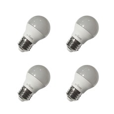 시그마엘이디 LED 인치구 3W E26, 전구색, 4개