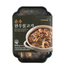송추가마골 순수 한우 불고기 (냉동), 1개, 600g