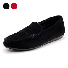 [AK PLAZA] [세라] SAERA C20P400 흑 빨강 여성 드라이빙로퍼 1CM