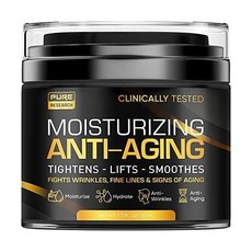 Men's Face 크림Moisturizer - Anti-Aging 크림For Men Collagen Retinol & Hyaluronic Acid - Day & Night -, White