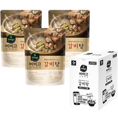 비비고 갈비탕, 400g, 3개
