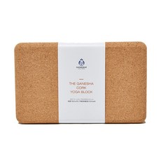 더 가네샤 코르크 요가 블럭, cork