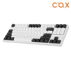 COX CK87 BT 게이트론 BT 5.0 TKL (화이트 청축)