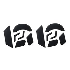 2 미니 실용 무선 교체 내마모성 마우스 피트 글라이드 스티커 곡선 스케이트 G903, 검은색