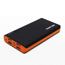 대용량 파워뱅크 Case 캠핑 휴대용 전원 배터리 겨울 카라반 전원 Bateria USB, orange