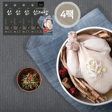 eTV 담따 유황먹인 삼계탕 1kg X 4팩, 1