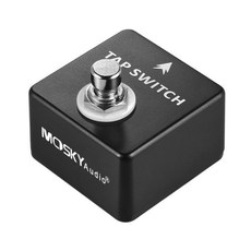 이펙터 MOSKY 듀얼 스위치 기타 이펙트 페달 풋 퓨어 버퍼 풀 메탈 쉘 액세서리, MOSKY TAP SWITCH, MOSKY TAP SWITCH