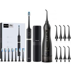 Fairywill 물 Flossers 휴대용 구강 세정기 300ml 치과 Flosser Irrigator 치아 클리너 3 모드 방수 치아 클리너, 협력사, 5020E-B-p11