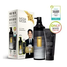모다모다 프로체인지 블랙샴푸 300g+트리트먼트 200g 2종기획