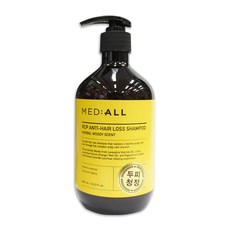 메디올 두피청정 샴푸 탈모 완화 샴푸 480ml, 1개