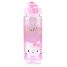 릴팡 헬로키티 벚꽃 스탬프 보틀, 핑크, 500ml