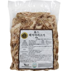 국내산 돼지머리고기2kg, 2kg, 1팩