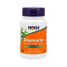 나우푸드 실리마린 밀크 시슬 추출물 터메릭 포함 150mg 베지 캡슐, 60개입, 1개