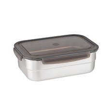 인콕 스텐콕 스텐 밀폐용기 직사각 5호, 1500ml × 1개