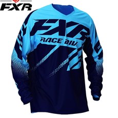 fxr moto 자전거 긴 소매 사이클링 enduro mtb 저지 셔츠 다운힐 티셔츠, 3번, m