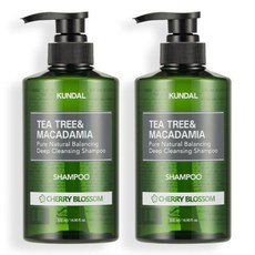 티트리 지성샴푸 500ml 체리블라썸 2개, 티트리 지성샴푸 500ml 체리블라