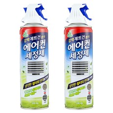 청개구리 에어컨 세정제, 330ml, 2개입