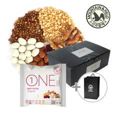 산과들에 원데이오리지널 50입 + 쇼핑백 하루견과류 선물세트, 1세트, 20g