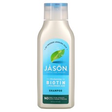 Jason Natural 모발 관리 씨큰 리스토어 비오틴 + 히알루론산 샴푸 473ml(16fl oz)