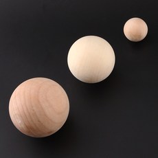 원목마사지볼 9cm 8cm 4cm너도밤나무 지압 라크로스볼 요가 필라테스용품, 원목마사지볼 9cm 대